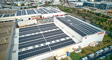 Anadolu Isuzu üretim tesislerinde %70 güneş enerjisi