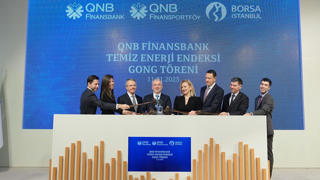 Gong Temiz Enerji Endeksi için çaldı