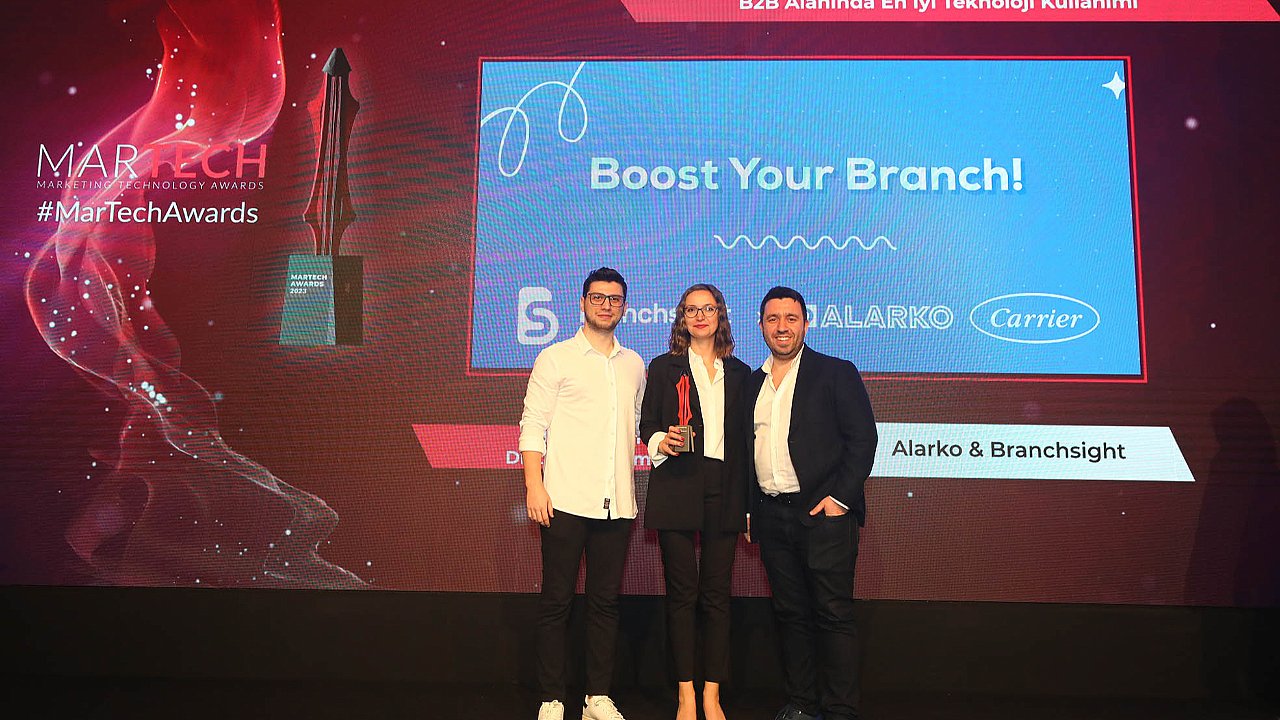 Alarko Carrier Martech 2023’ten Ödülle Döndü!