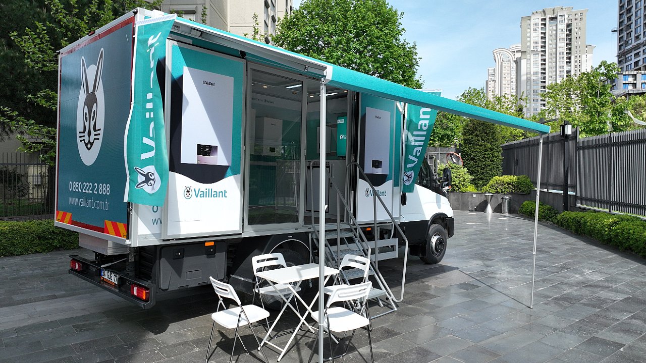 Vaillant'ın infomobil araçları yenilendi