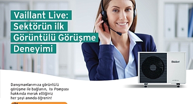 Vaillant Live ile ısı pompasında bir ilk
