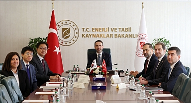 Bakan Bayraktar, Won Ik Lee'yi makamında kabul etti