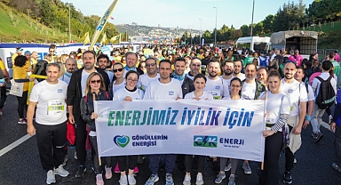 CK Enerji çalışanları İstanbul Maratonu’nda otizmli çocuklar için koştu