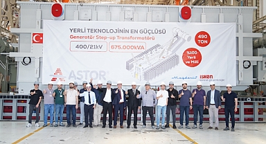 Astor Enerji 675 MVA Gücünde Transformatör Üretti