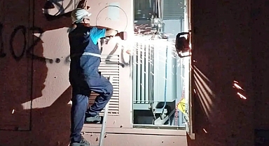 UEDAŞ, sıcaklar nedeniyle trafolara fan cihazı yerleştiriyor