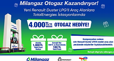 Milangaz Otogaz ile Yeni Renault Duster'dan İş Birliği