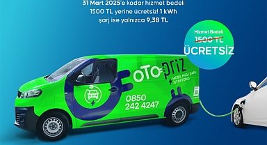 OtoPriz Mobil Şarj Hizmeti Başladı!