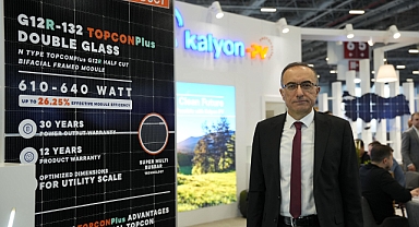 Kalyon PV, TOPCONPlus Teknolojili Güneş Panelini EIF 2025’te Tanıttı