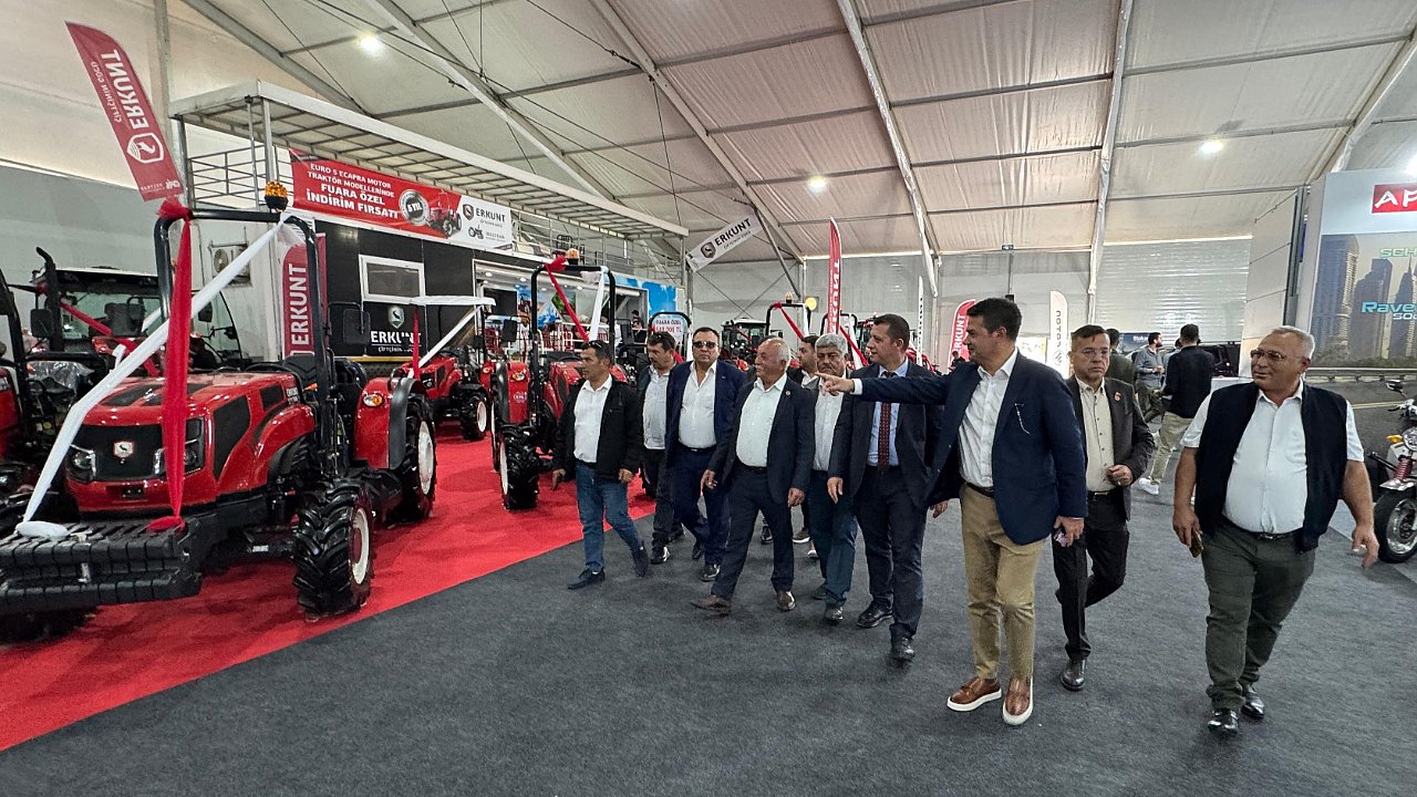 Milaslı Muhtarlar GrowTech 2025 Fuarı’na katıldı