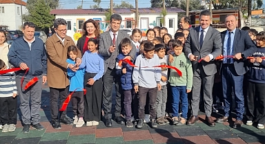 Yeniköy Kemerköy Enerji'den Çamköy İlkokulu'na Yeni Oyun Alanı