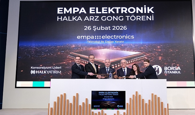 Borsa İstanbul’da gong Empa Elektronik için çaldı
