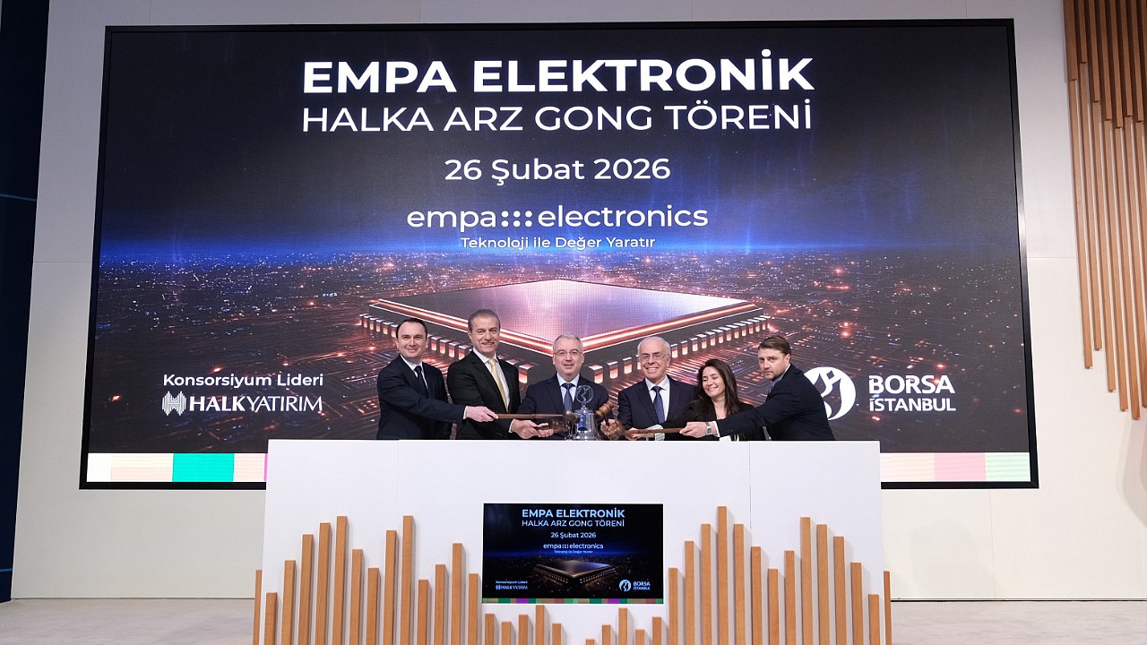 Borsa İstanbul’da gong Empa Elektronik için çaldı