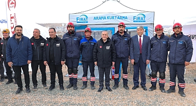 Fırat EDAŞ Arama Kurtarma Ekibi, AFAD Tatbikatında Yer Aldı