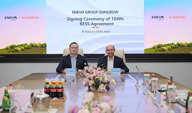 Sungrow’dan Avrupa’da 2 GWh’lik Enerji Depolama Anlaşması