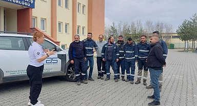 Aras EDAŞ'tan Sahada Güvenlik İçin Personele Güvenli Sürüş Eğitimi
