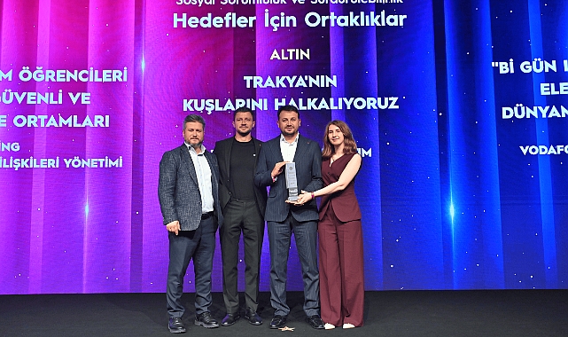 Brandverse Awards'ta TREDAŞ'a Altın Ödül